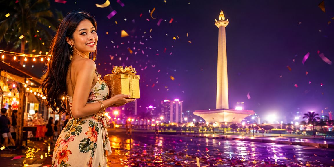 Suasana malam pasar Vietnam dengan meja taruhan casino yang ramai dan berwarna